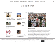 Tablet Screenshot of miquelbonet.com